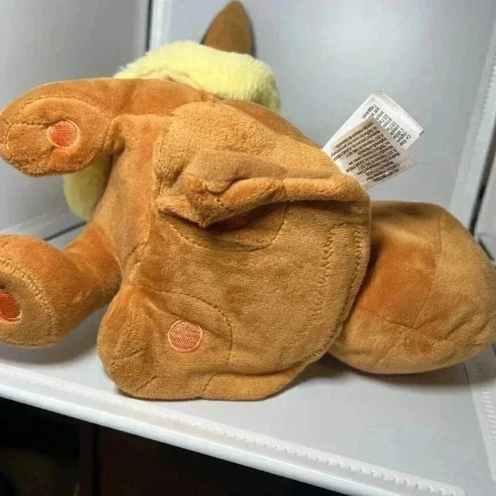 Pokemon Eevee Plush Nintendo Figure With Sound Ears Move Tested Works - Picture 6 of 9